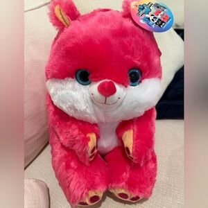 Pink stuffed animal